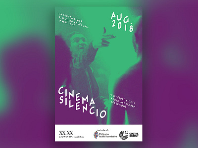 Cinema Silencio art direction branding cinema film graphic graphic design poster