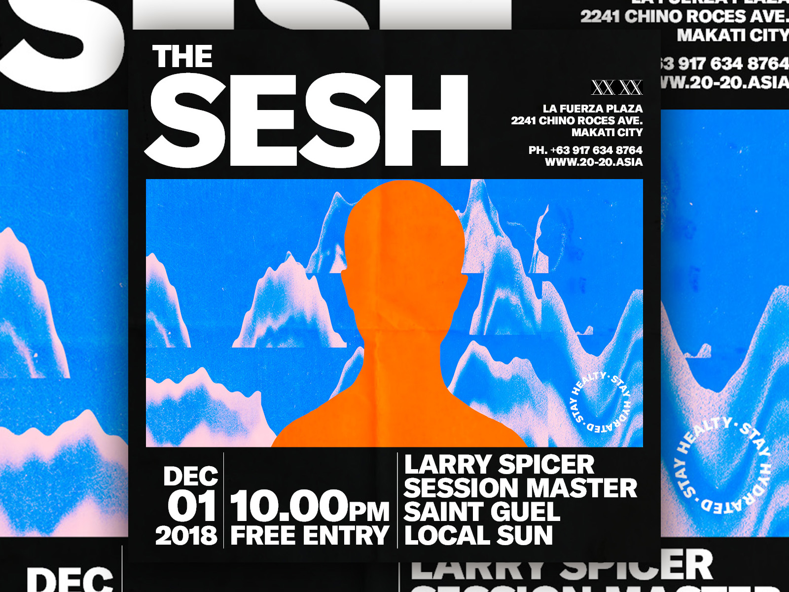 The Sesh - D&AD acid art direction club dance design graphic graphic design house minimalism minimalist music poster retro techno typography