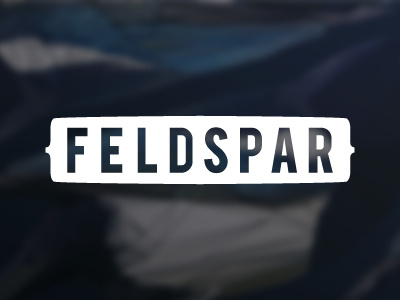 Feldspar Logo badge branding logo