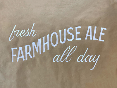 Farmhouse Ale