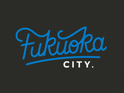Fukuoka fukuoka handlettering japan lettering letters type typography