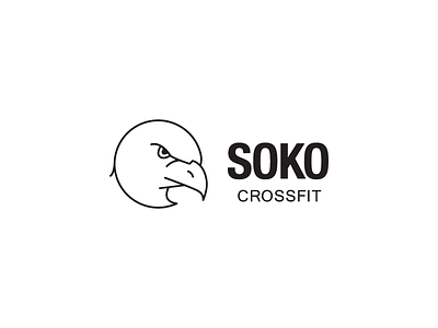 Soko Crossfit Logo crossfit design eagle logo