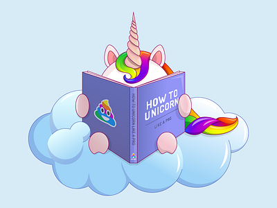 How to Unicorn? adobeillustrator book illustration unicorn