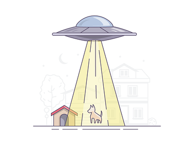 Oooops! 404 design 404 page allien error illustration error page funny 404 ivona petrovic ufo ufo illustration vector 404 vector illustration