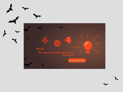 DailyUI 008 - 404 Page