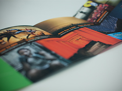 The Royal Photographic Society 'Discover' brochure design for print graphic design