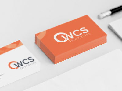 WCS Stationery consultancy corporate identity logo stationery telecommunications training wcs