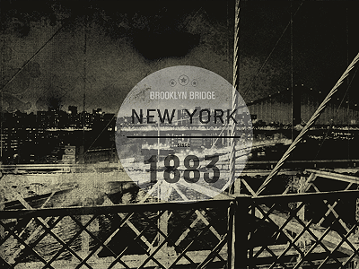 Brooklyn Bridge brooklyn bridge distortion grunge vintage wallpaper