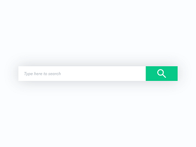 Search Bar bar button green interface look search type ui user