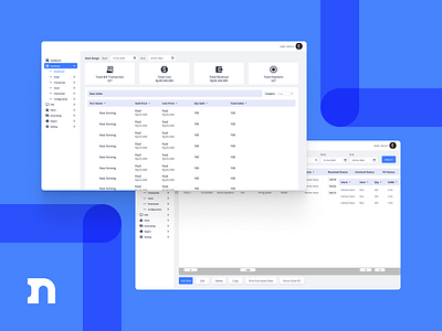 Hotel Management System - Inventory Module mockup app design ui ux web design