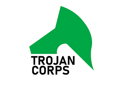 Logo - Trojan Corps branding design illustration logo