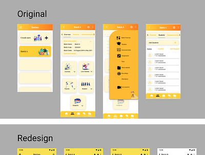 Education app appdesign branding design ui ux