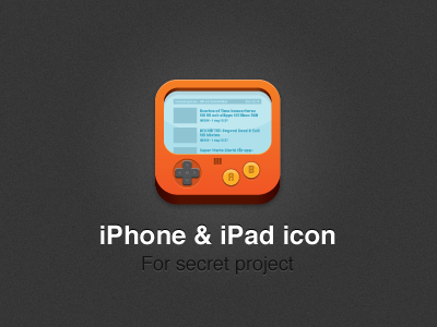 iPhone & iPad icon icon ipad iphone orange