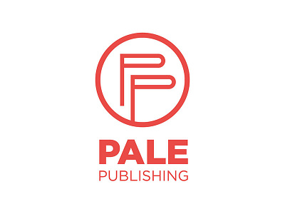 Pale Publishing books circle logo red symbol