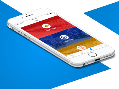 Tipsport Liga - Teams screen case study development hockey interaction interface interface design ios mobile mobile design ui ux