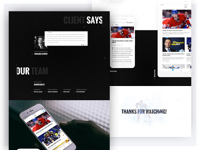 Tipsport Liga App - Testimonial & Selected slide case study development hockey interaction interface interface design ios ipad mobile mobile design ui ux