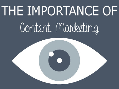 The Importance of Content Marketing [Infographic] content marketing design infographic marketing seo