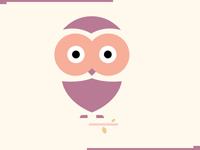 Owl design graphic design illustration