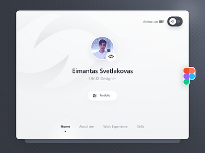 Svetlakov Resume (Figma Prototype)