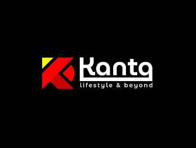 KANTA logo branding design flat logo minimalist modern unique vector