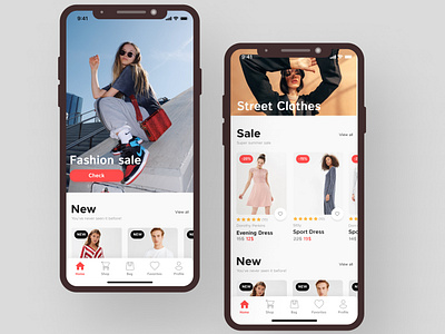 E-commerce Mobile App - UX/UI Design