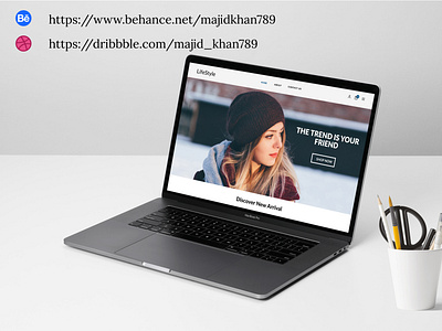 LifeStyle E-Commerce Website Design - UX/UI Design