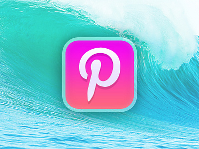 Pinterest iOS7 style