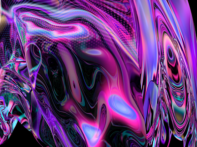 AI artworks 3d ai c4d futuristic holographic hypnotic iridescent render trippy