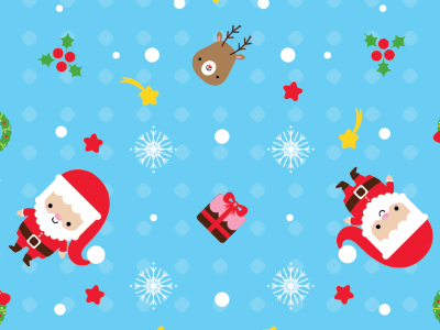 Pattern Origami Paper Set For Christmas christmas cute illustration kawaii origami paper pattern