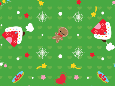 Pattern Origami Paper Set For Christmas christmas cute illustration kawaii origami paper patterns