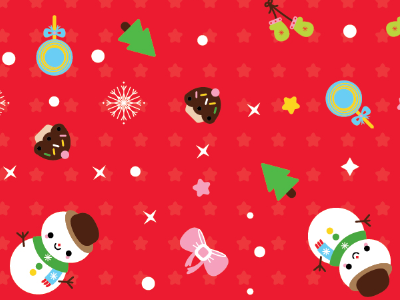 Pattern Origami Paper Set For Christmas chafoletti christmas cute illustration kawaii patterns