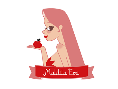 Maldita Eva Logo design