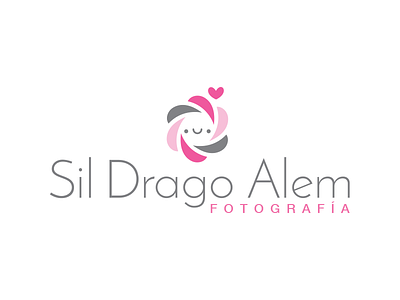 Logo Design for "Sil Drago Alem" Photographer branding diseño grafico graphic design graphic designer identity isologotipo logo logotipo marca photographer