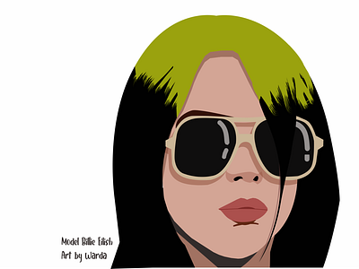 Billie With My Style fanart graphic design illustration