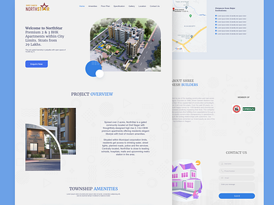 Real Estate landing Page branding design illustration landing page landing page design landing page ui real estate real estate landing page ui ux