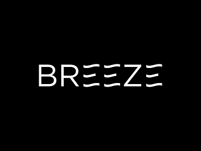 Breeze Logo arab brand branding design lettermark logo logotype market typeface typography wordmark