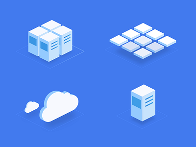 Isometric icons