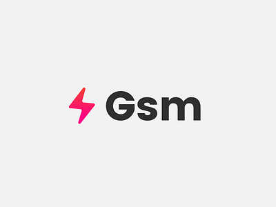 Gsm logo brand branding iso logo logo concept logo design logo exploration