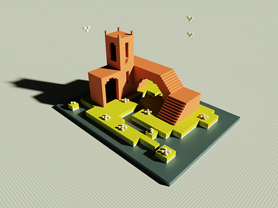 Monument Voxel 📦🏰