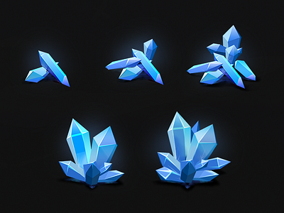 Crystals for "Call of Victory" android blue crystals game ios light pack purcases reflects rts