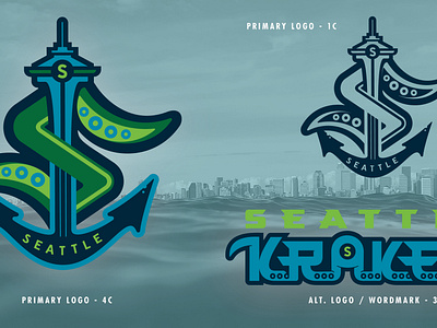 SEA Kraken - NHL 32 - logo(s) Concepts No. 1A