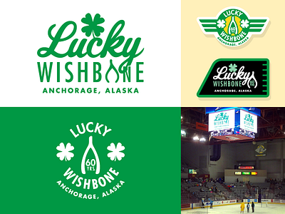 Lucky Wishbone - 60th Annvsry. logo(s)