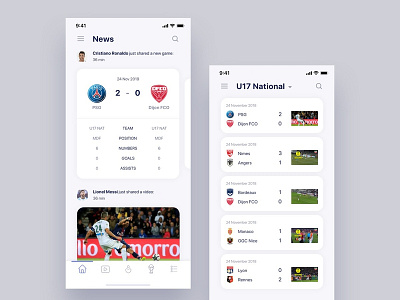 Soccer app