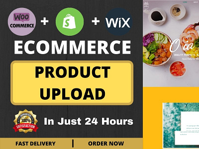 I will upload products on your shopify or woocommerce store with design elementor pro illustration landing page logo squeeze page web design wordpress customization wordpress developer wordpress website