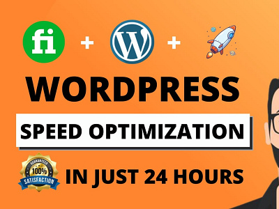 increase wordpress website speed optimization with wp rocket design elementor pro illustration landing page logo squeeze page web design wordpress customization wordpress developer wordpress website