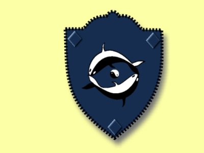 Pisces logo branding graphic design logo