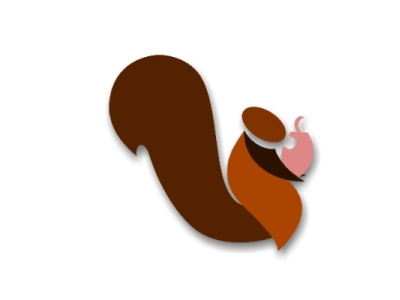 S- squirrel logo branding graphic design logo