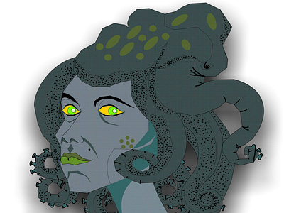 Princess Octodussa arts digital drawing graphic design illustration