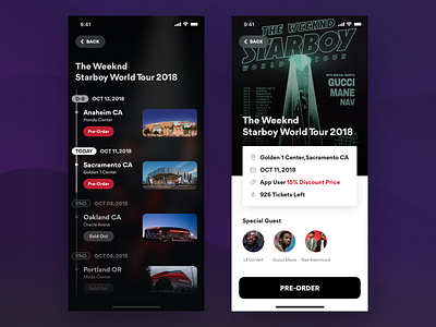 Music Album App - Tour