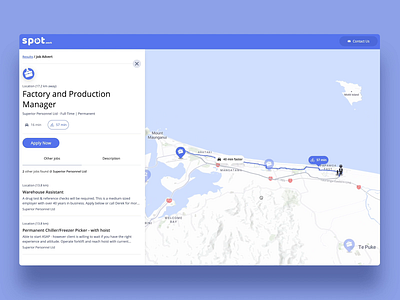 Interactive mapping 🤘😎 animation apple maps google maps interaction job board location map mapbox mapping music navigation navy ui ux wayfinding web window